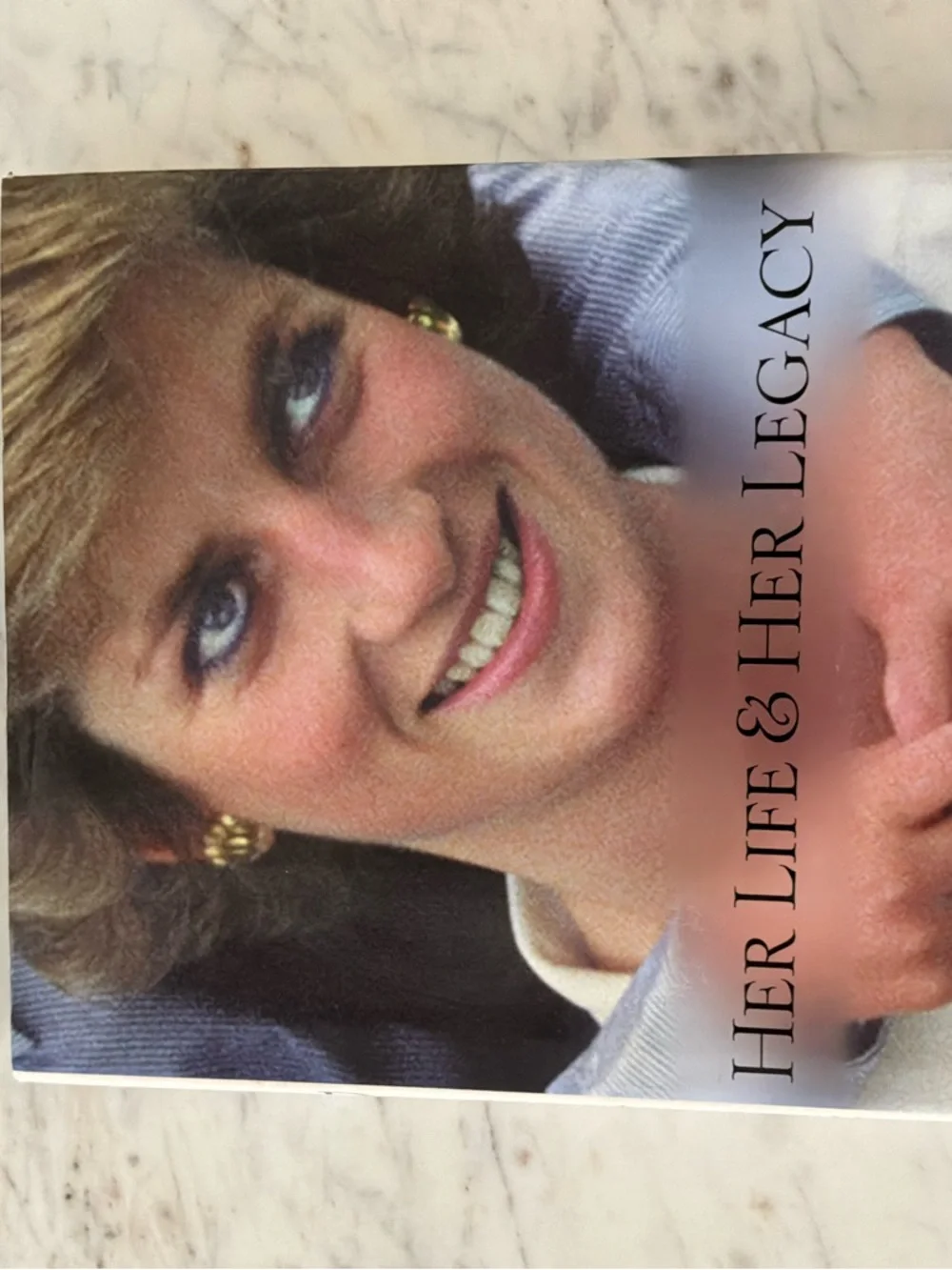 Vintage 1997 Diana Her Life & Her Legacy Coffee Table Book by Anthony Holden